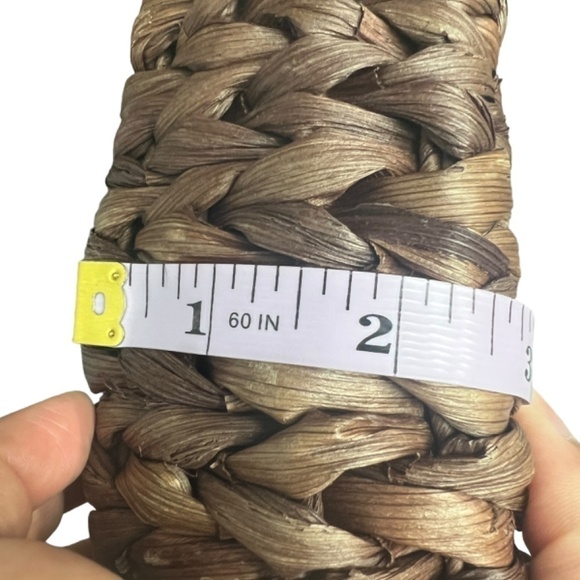 Saenza 100% Straw Beach Handbag - Picture 6 of 6